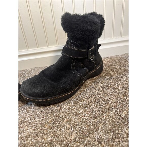 Baretraps Eryn Womens Size 6 Black Regular Suede Winter Boots - Picture 9 of 12